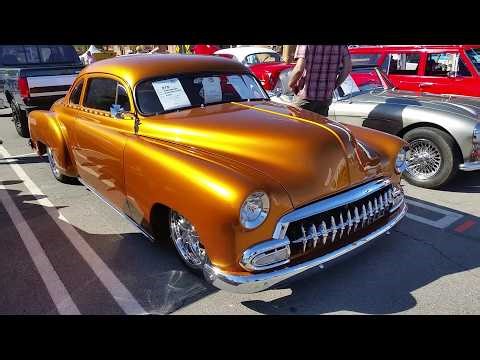 1952 Chevrolet Styleline Custom SOLD $30,750 Auction Chopped Bagged Candy 52 Chevy Business Coupe