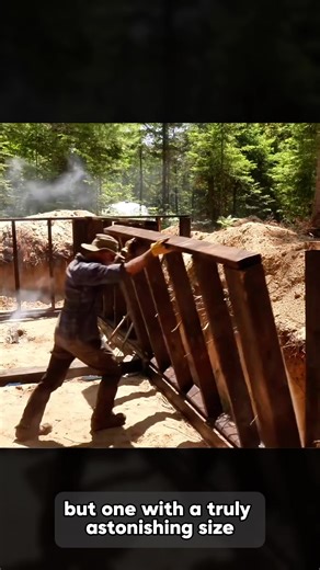 2 Years Alone Building an Off-Grid Log Cabin in the Wilderness - Part 1 #construction #building #buildhouse #logcabin #offgridhouse