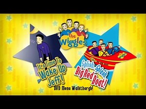 The Wiggles It's Time To Wake Up Jeff And Splish Splash Big Red Boat 2006 DVD Menu Walkthough