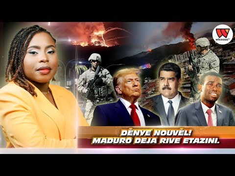 Men video a..Lame amerikèn pran MADURO..Trump pale..Maduro fenk rive USA🇺🇸..Dosye Guy Filip/Muscadin