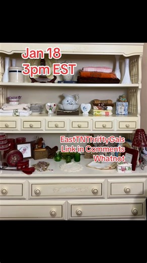 EastTNThriftyGals on Whatnot 3pm EST Jan 18. #whatnotseller #easttnthriftygals #fyp #whatnot #resale