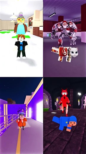 Roblox Talking Tom vs Pocoyo Goo Goo Gaga Jumpscare's