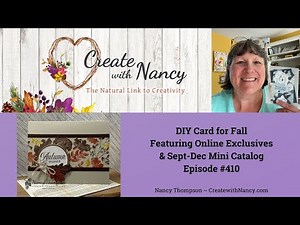 Simple & Easy Fall Cardmaking | Stampin’ Up! 2025 DIY Fall Card Tutorial - Episode 410