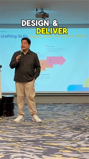 Think they’ve learned just because you taught it? Not always. That’s why we use ADDiE: (1) Analyze (2) Design (3) DevelopImplement(4) Evaluate. It’s how we create learning that actually sticks. We go deep into this in our Design & Deliver workshop — where teaching meets transformation. Ready to level up how you train? Let’s design learning that lasts.#ADDiE #DesignAndDeliver #FacilitatorTips #LearningThatSticks #TrainTheTrainer #LearningDesign #LeadershipDevelopment #TikTokEd | Boris Joaquin