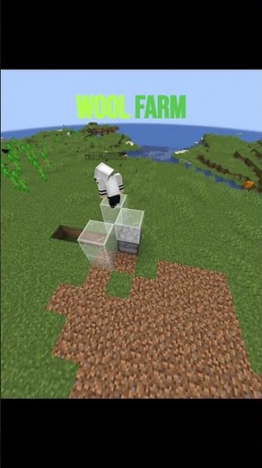 Wool farm tutorial #minecraft