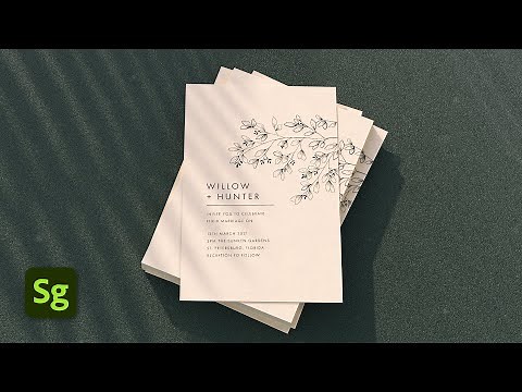 Adobe Substance 3D Stager // Cast Shadow Mockup