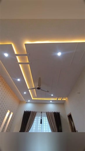 gypsum false ceiling designs POP false ceiling designs #interiordesign #shorts