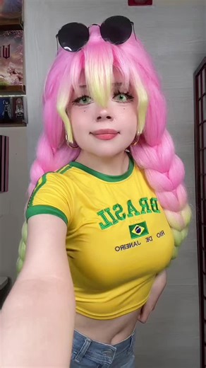 Mitsuri Kanroji Cosplay in Brazil 🇧🇷