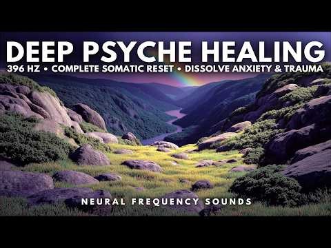396 Hz Celtic Harp 🌿 Fear Release & Trauma Dissolve 🍀 Vagus Nerve Reset