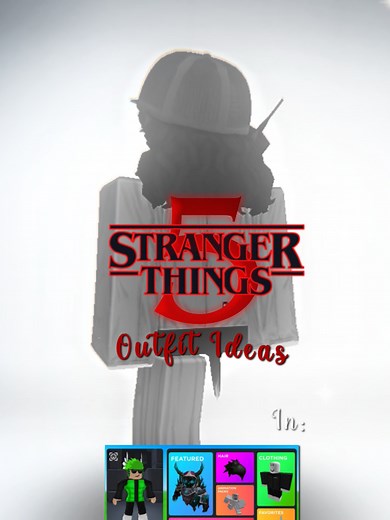 Stranger Things 5 outfit ideas in Roblox | #strangerthings #robloxfyp #robloxoutfits #roblox #strangerthingsroblox