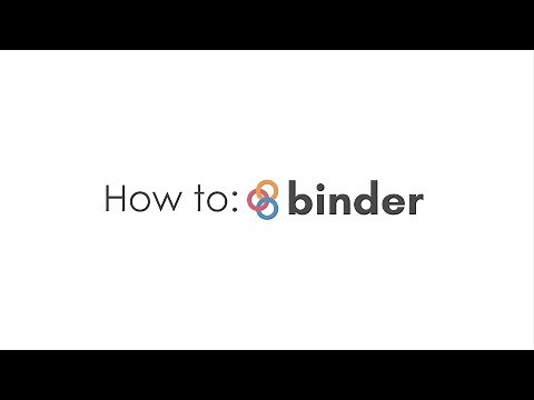 How to share a Jupyter notebook with Binder?