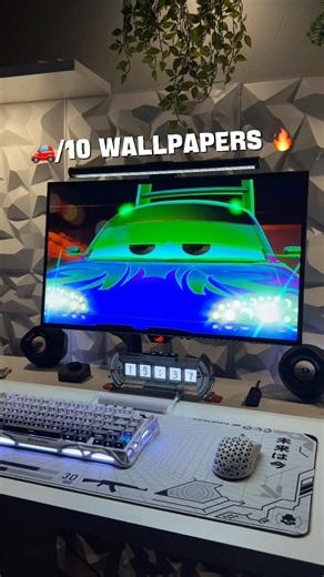 10/10 cars wallpapers for wallpaper engine🔥😮‍💨… #desksetup #setupgamer #wallpaper #setup #pc