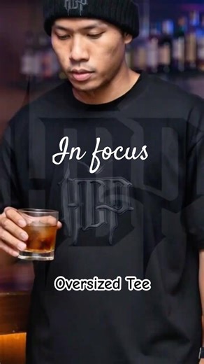IN FOCUS: Designing HDP LOGO OVERSIZED TEE