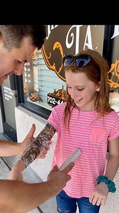 9.7M views · 31K reactions | Kid Tattoo Prank Shocks Mom!  Please...