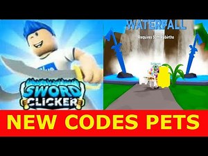 * NEW CODES PETS * [RANKS] Sword Clicker ROBLOX | 24 December 2020