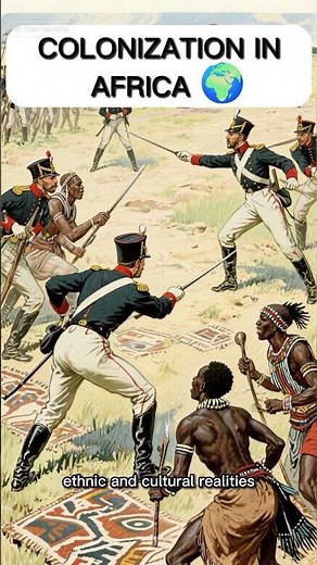 Colonization in reshaping Africa 🌍.|history facts about colonization.
