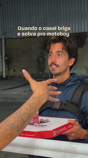 QUANDO O CASAL BRIGA E SOBRA PRO MOTOBOY
