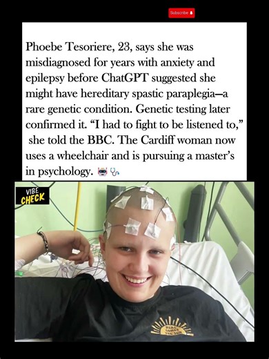 Woman Says ChatGPT Helped Diagnose Rare Condition Doctors Missed for Years #chatgpt