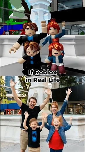 roblox in real life 🥰🤩 #shorts