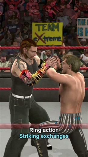 See character introductions flow straight into dynamic ring action — WWE SmackDown vs. Raw 2009