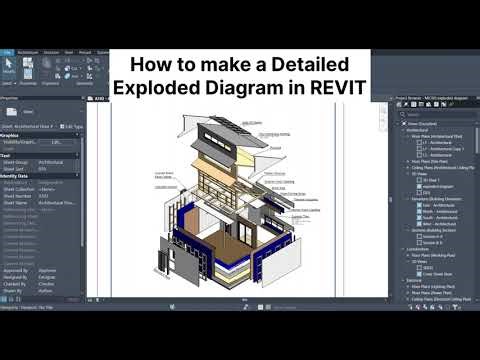 HOW TO MAKE A DETAILED EXPLODED DIAGRAM IN REVIT