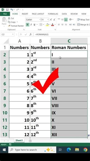 Use This Trick To Fill Numbers in Excel #excel #shorts