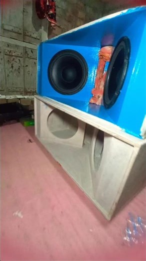 New DJ setup 10 inch rcf bass cabinet speaker check #dj #automobile #djremix #remix