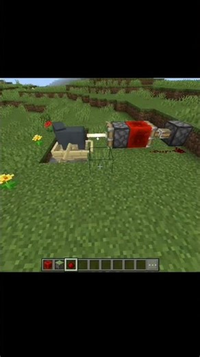 Minecraft simple Redstone clock tutorial 😁 #minecraft #shorts #minecraftshorts #viral