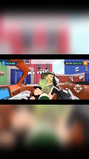 My Taxi's New Passenger? A Skunk! #iamtaxidriver #gaming #vr #shorts