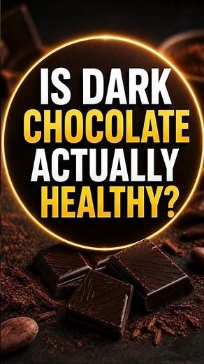 Is Dark Chocolate Actually Healthy? 🍫 Here's the Truth#shorts #darkchocolate #usa