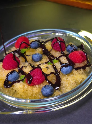 Discover the Softest and Freshest Yellow Watermelon Granita