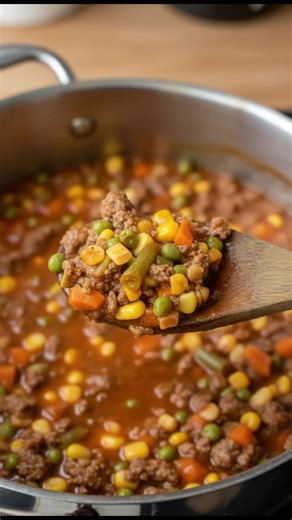 “Beef Vegetable Soup is made with tender chunks of slowly simmered chuck roast with onions, celery, carrots, potatoes, tomatoes, and green beans. I love to serve this tasty soup with crusty baguettes or cornbread with soft sweet cream butter. This Vegetable Beef Soup is a wholesome, hearty fall and winter meal that you can feel good about serving your family.” Full recipe 👇 💬 | Recipes For Family