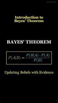 What is Bayes Theorem?