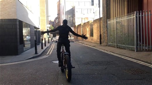 Rider demonstrates five beginner friendly bike tricks