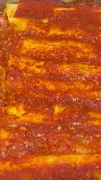 Nonna Pia's Homemade Manicotti! #nonnapia #homemade #manicotti #madewithlove