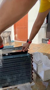 1.2K views · 33 reactions | Cleaning a window-type air conditioner (AC) is essential for maintaining its performance and ensuring clean air circulation. #carrierairconditioner #AirconCleaning #windowtypeaircon #RegularMaintenance #cleanair | Willy Moskito Baliton | Facebook