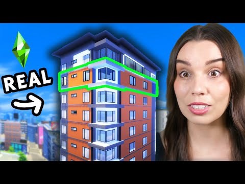 I renovated a REALISTIC apartment in The Sims 4