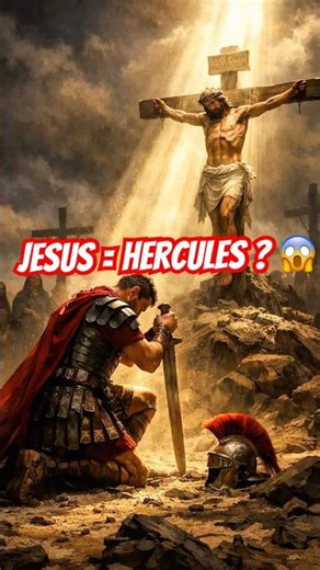 Jesus and Hercules Are The Same Story 😱⚡ #Shorts #greekmythology