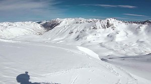 Skiing Pic Pedrons 2.715m - Ski Touring in the Pyrenees Andorra France