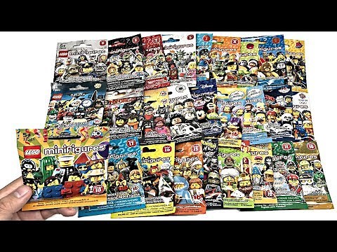 LEGO Minifigures Opening - ALL 27 LEGO Minifigures Series!