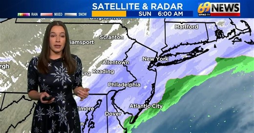 Meteorologist Amanda Verrier's 6:30 a.m. weather forecast