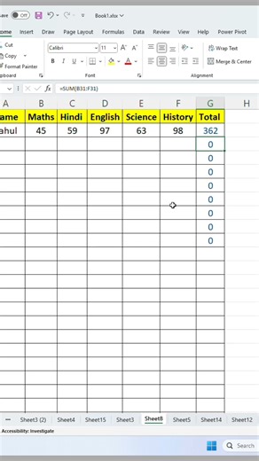 the understated button - F4 Magic 🪄 | Excel Short Tutorial ✅ #excel #sega_03