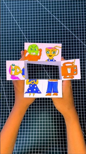 Tung Tung Tung Sahur drinks a coffee from ballerina cappuccino ☕🥤 DIY Cute Emojis #shorts #brainrot