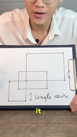 Can you draw it in 1 single stroke?