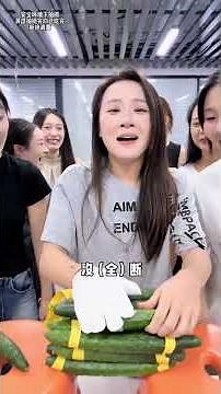 The Ultimate Cucumber Smashing Challenge! Who Has the Strongest Hand Chop?