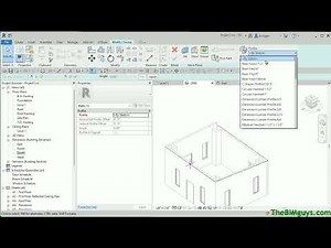 Revit - Custom Sweeps to add custom objects to a Revit Model - CADtechSeminars.com