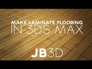 TUTORIAL | How to create Laminate Flooring | 3DS MAX