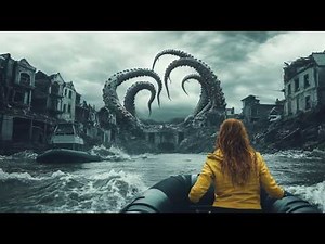 VR 360 Degree Video: Car Sinking after Dam Collapse and Kraken Attack Virtual Reality Rollercoaster