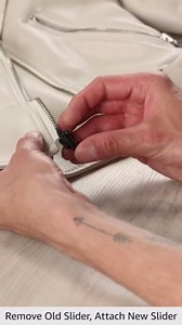 Dritz Fix-A-Zipper Replacement Slider Kit for Size 5 Plastic Zipper, Gunmetal