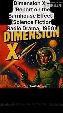Dimension X – “Report on the Barnhouse Effect” (Science Fiction Radio Drama, 1950) | Dimension X